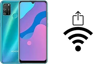 Générer un QR code avec la clé Wifi sur un Honor 9A