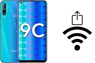 Générer un QR code avec la clé Wifi sur un Honor 9C