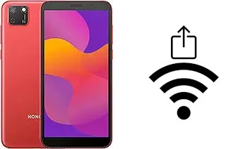 Générer un QR code avec la clé Wifi sur un Honor 9S