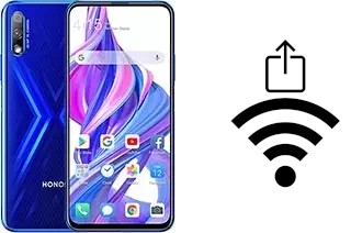 Générer un QR code avec la clé Wifi sur un Honor 9X (China)