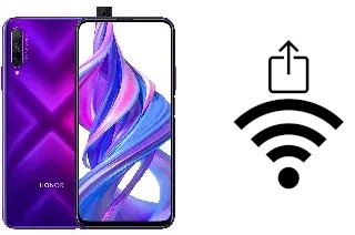 Générer un QR code avec la clé Wifi sur un Honor 9X Pro