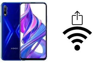 Générer un QR code avec la clé Wifi sur un Honor 9X