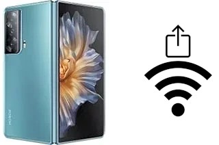 Générer un QR code avec la clé Wifi sur un Honor Magic Vs