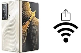 Générer un QR code avec la clé Wifi sur un Honor Magic Vs Ultimate