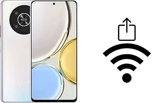 Générer un QR code avec la clé Wifi sur un Honor Magic4 Lite