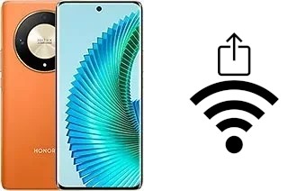 Générer un QR code avec la clé Wifi sur un Honor Magic6 Lite