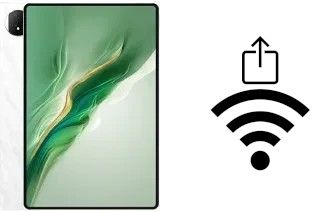 Comment générer un QR code avec le clé de sécurité réseau Wifi sur un Honor MagicPad 2 12.3