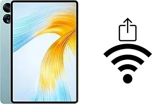 Générer un QR code avec la clé Wifi sur un Honor MagicPad 13