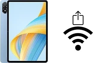 Générer un QR code avec la clé Wifi sur un Honor Pad V8 Pro