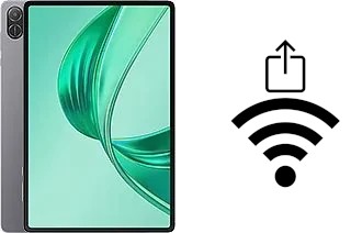 Comment générer un QR code avec le clé de sécurité réseau Wifi sur un Honor Pad X8a