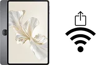 Générer un QR code avec la clé Wifi sur un Honor Pad 9