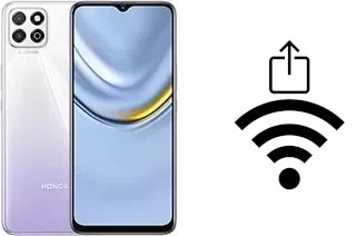 Générer un QR code avec la clé Wifi sur un Honor Play 20