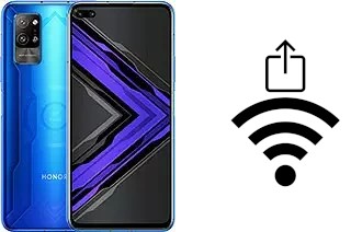 Générer un QR code avec la clé Wifi sur un Honor Play4 Pro