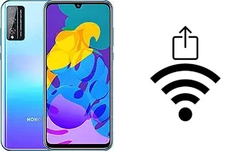 Comment générer un QR code avec le clé de sécurité réseau Wifi sur un Honor Play 4T Pro