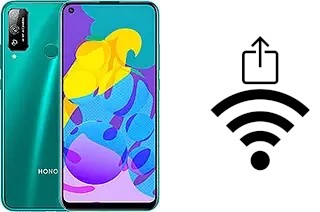 Générer un QR code avec la clé Wifi sur un Honor Play 4T