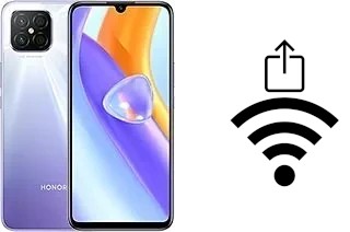 Générer un QR code avec la clé Wifi sur un Honor Play5 5G