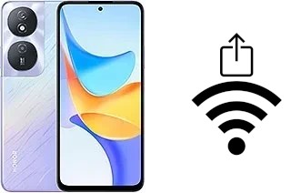 Générer un QR code avec la clé Wifi sur un Honor Play 50 Plus