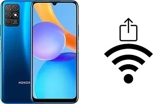 Générer un QR code avec la clé Wifi sur un Honor Play 5T Youth