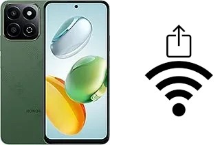 Comment générer un QR code avec le clé de sécurité réseau Wifi sur un Honor 200 Smart