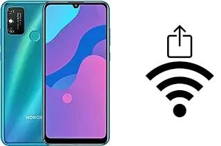 Générer un QR code avec la clé Wifi sur un Honor Play 9A