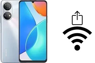 Générer un QR code avec la clé Wifi sur un Honor Play 30 Plus