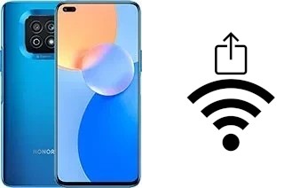 Générer un QR code avec la clé Wifi sur un Honor Play5 Youth