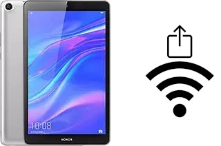 Générer un QR code avec la clé Wifi sur un Honor Tab 5