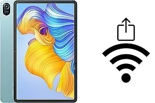 Générer un QR code avec la clé Wifi sur un Honor Pad 8