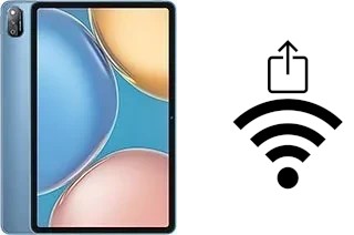 Générer un QR code avec la clé Wifi sur un Honor Tablet V7