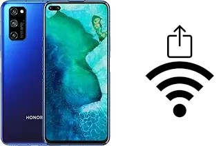 Générer un QR code avec la clé Wifi sur un Honor V30 Pro