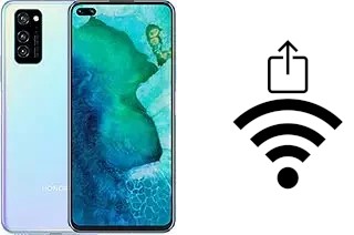 Générer un QR code avec la clé Wifi sur un Honor V30