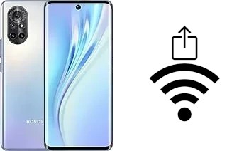 Générer un QR code avec la clé Wifi sur un Honor V40 Lite