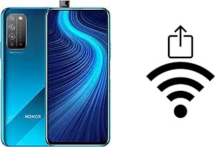 Générer un QR code avec la clé Wifi sur un Honor X10 5G