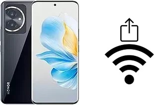 Comment générer un QR code avec le clé de sécurité réseau Wifi sur un Honor 100