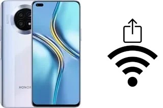 Générer un QR code avec la clé Wifi sur un Honor X20