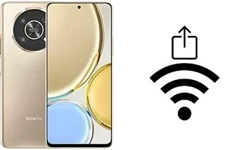 Générer un QR code avec la clé Wifi sur un Honor X30