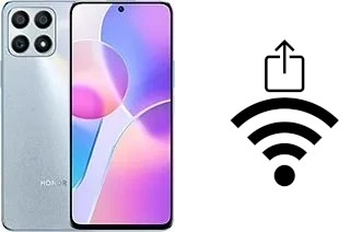 Générer un QR code avec la clé Wifi sur un Honor X30i