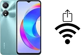 Générer un QR code avec la clé Wifi sur un Honor X5 Plus