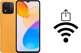 Générer un QR code avec la clé Wifi sur un Honor X5