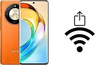 Générer un QR code avec la clé Wifi sur un Honor X50