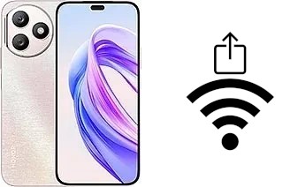 Générer un QR code avec la clé Wifi sur un Honor X50i+