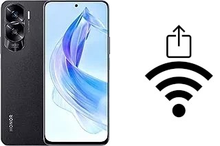 Générer un QR code avec la clé Wifi sur un Honor X50i