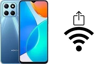 Générer un QR code avec la clé Wifi sur un Honor X6