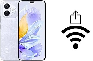 Comment générer un QR code avec le clé de sécurité réseau Wifi sur un Honor X60i