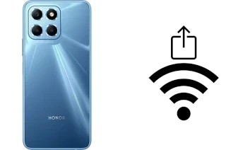 Générer un QR code avec la clé Wifi sur un Honor X6s