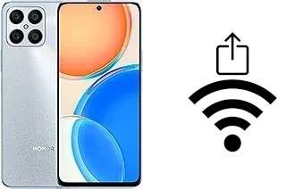 Générer un QR code avec la clé Wifi sur un Honor X8