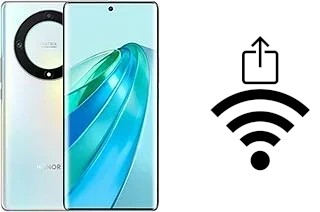 Générer un QR code avec la clé Wifi sur un Honor X9a