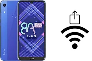 Générer un QR code avec la clé Wifi sur un Honor 8A Pro