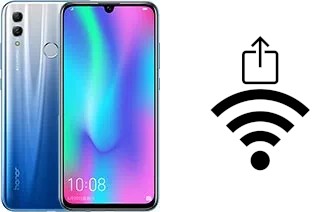 Générer un QR code avec la clé Wifi sur un Honor 10 Lite