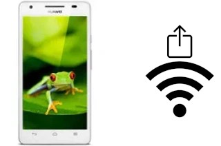 Générer un QR code avec la clé Wifi sur un Honor 3